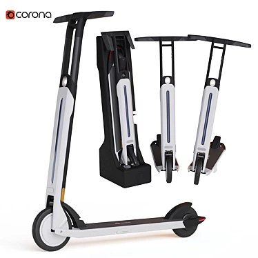 Ninebot Air T15E Electric Scooter 3D model image 1 