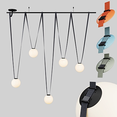 Versatile Vibia Lighting Toolkit 3D model image 1 