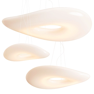 Chic Mr. Magoo Pendant Lights 3D model image 1 