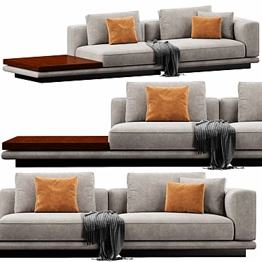 Modern Minotti Horizonte Sofa Concept 3D model image 1 