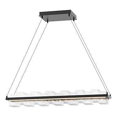 Elegant Bruco Chandelier 3D model image 1 