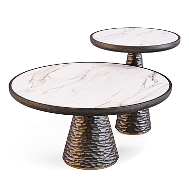 Poltrona Frau: DUO - Pedestal Tables