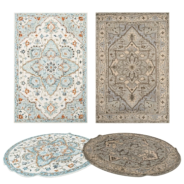 Versatile Rug Set for 3D 3D model image 1 