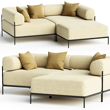 NOAH LIVING Sofa with chaise longue By Noah Living