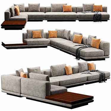Luxury Minotti Horizonte Furniture Model 3D model image 1 