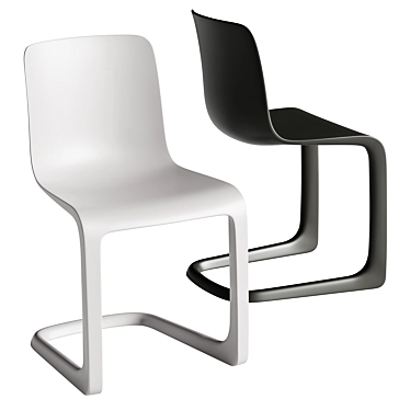 Luxury Comfort at Vitra EVO-C 3D model image 1 