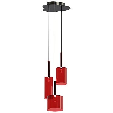 Modern Industrial Pendant Light 3D model image 1 