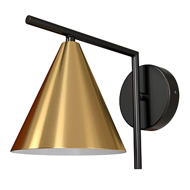 Artelamp Loft Style Copper Wall Lamp 3D model image 1 