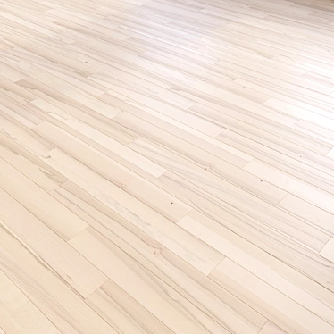 Premium Wood Floor 3D Model 3D model image 1 