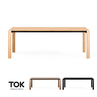 Innovative Table Collection: Slider 3D model image 1 