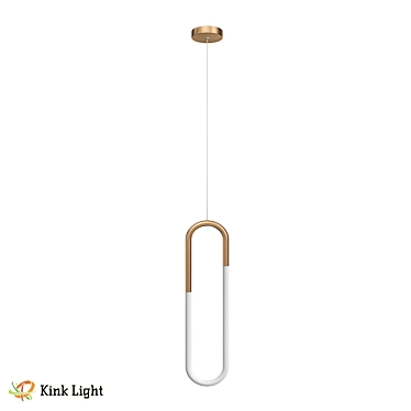 Kanto Gold LED Pendant Light 3D model image 1 