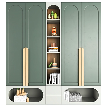 Modern Furniture Set 2013 3D model image 1 