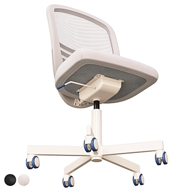 Swivel Office Chair | Flintan 3D model image 1 