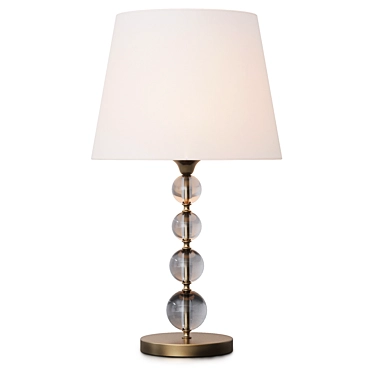 Elegant Virginia Table Lamp 3D model image 1 