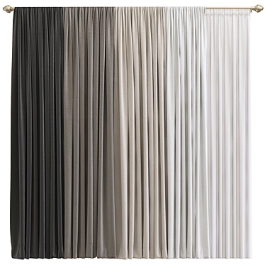 Versatile Curtain #368 3D model image 1 