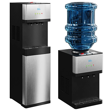 Brio 3D Water Dispenser Modeling 3D model image 1 