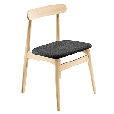 Elegant Office & Home Chair 3D model image 1 