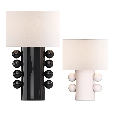 Kelly Wearstler Tigila Table Lamps 3D model image 1 