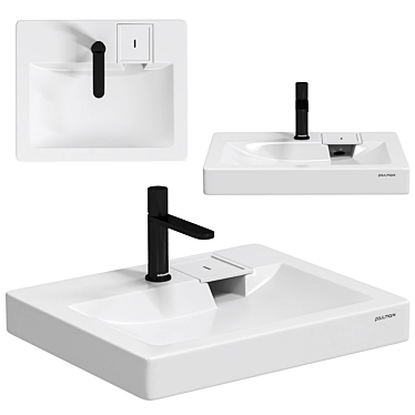 Paulmark Berg Sink + Antoniolupi Faucet 3D model image 1 