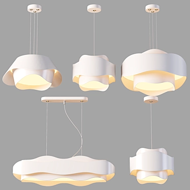 Bella Pendant Light 3Ds Max 3D model image 1 