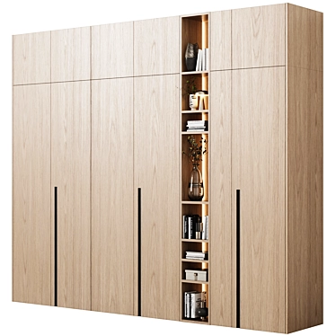 Modular cabinets in modern style 78