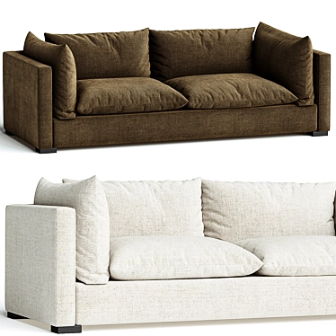 Westwood Charcoal Sofa 2014 3D model image 1 