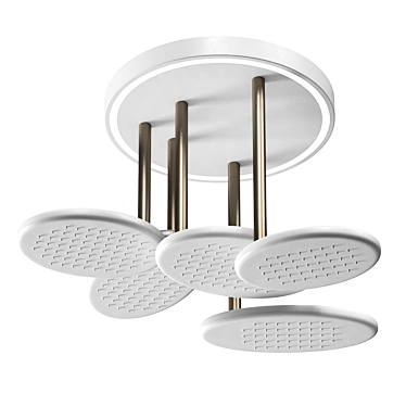 LED Ceiling Shower Moma Meteora 3D model image 1 