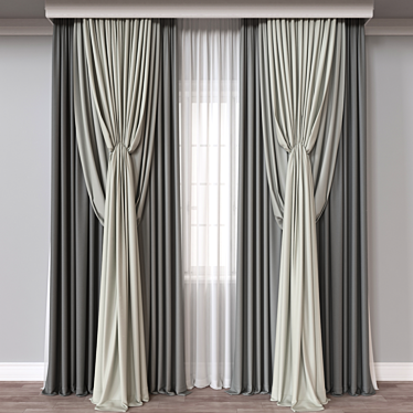 Versatile 3D Curtain, 177326 Polys 3D model image 1 