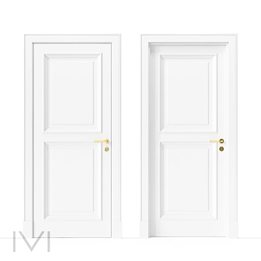 Vienna Interior Doors by VIVOMOBILI 3D model image 1 