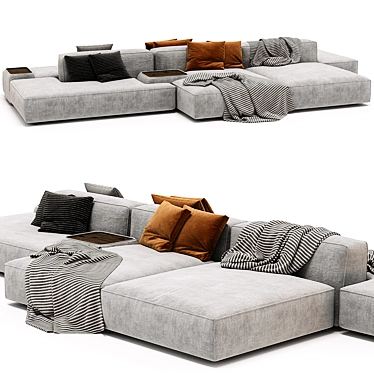 Lema Cloud Modular Sofa 3D model image 1 