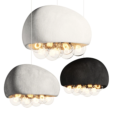 Vakkerlight Khmara Bubble Pendant Light 3D model image 1 