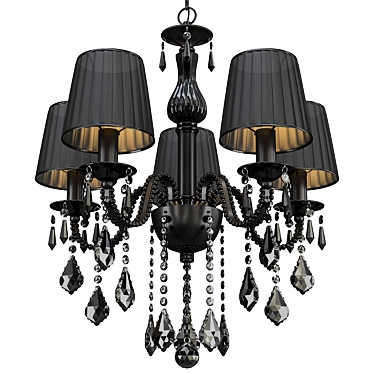  Elegant Arte Luce Palermo Chandelier 3D model image 1 