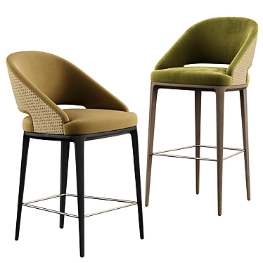 Modern Bar Stool Konyshev 3D model image 1 