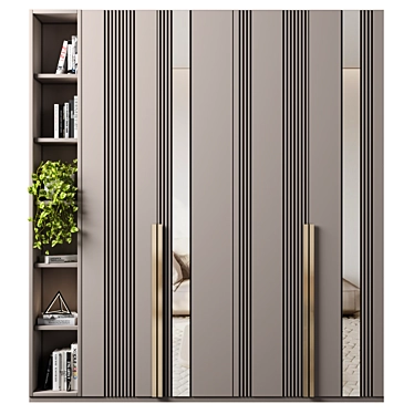 Modular Cabinet Kit 82 3D model image 1 