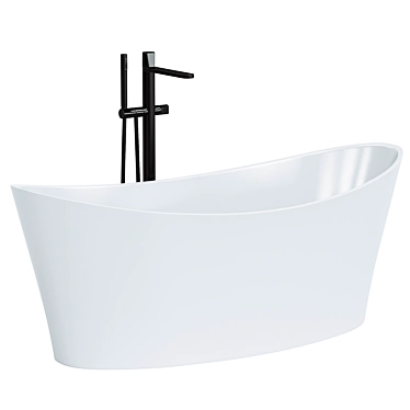 Rivea Free-standing Bathtub Malia 3D model image 1 