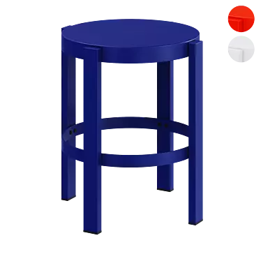 Modern Doon Stool by noo.ma 3D model image 1 