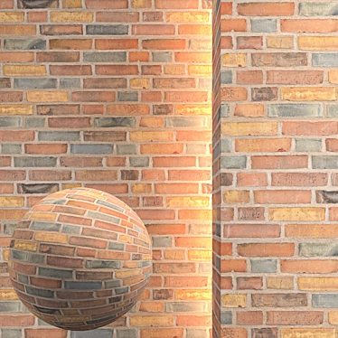 Seamless Brick Texture Pack 3D model image 1 