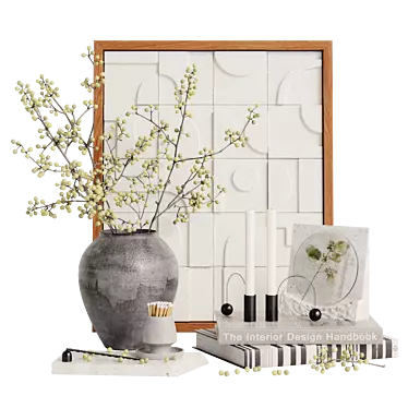  Modern Balance Decor Set 3D model image 1 