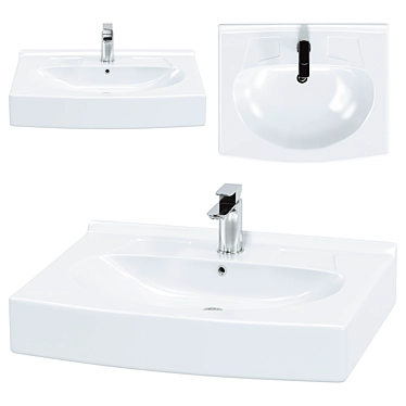 Santek Pilot 1WH301970 Basin 3D model image 1 