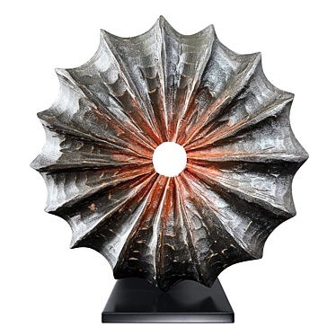 Mars Shield Sculpture Figurine 3D model image 1 