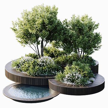  "Nature-Inspired Outdoor Plant Decor 3D model image 1 