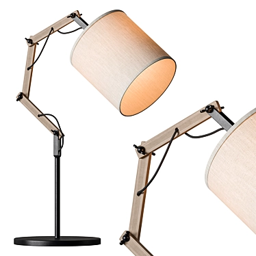  Adjustable Desk Lamp Light 3D model image 1 