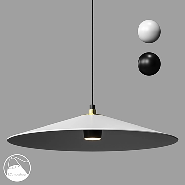 Lukua Pendant Light Fixture 3D model image 1 