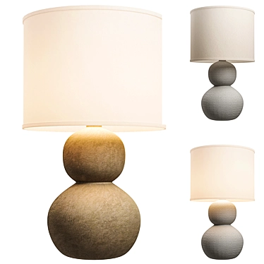 Stone Age Table Lamp Taupe - Simple Designs