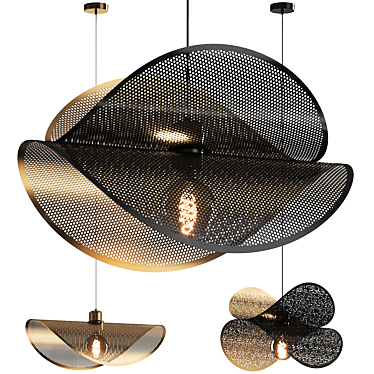 European Pendant Lamp Vray / Corona 3D model image 1 