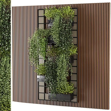 Modern Vertical Garden Set 923 3D model image 1 