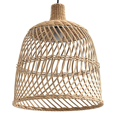 Rattan Pendant Lamp Natural PANGANI