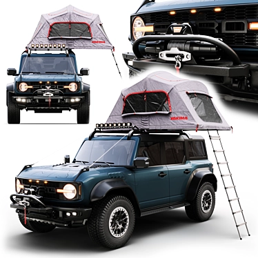 ford bronco raptor rooftop tent