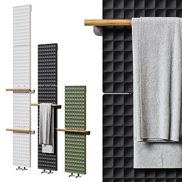 Designer Radiator Antrax IT 3D model image 1 