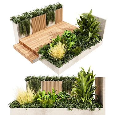 Luxury Garden Plant Collection vol.500 3D model image 1 